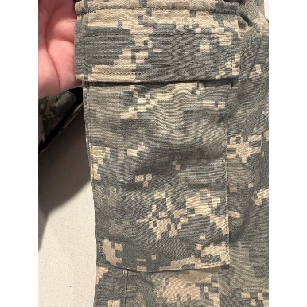US Army ACU Digital Camo Cargo Pants Sz L Long UCP Tactical Trousers 35-39 Waist - Picture 11 of 11